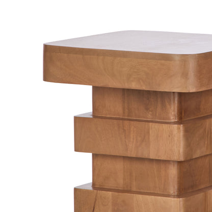 Grand Designs Juno Side Table Light Walnut