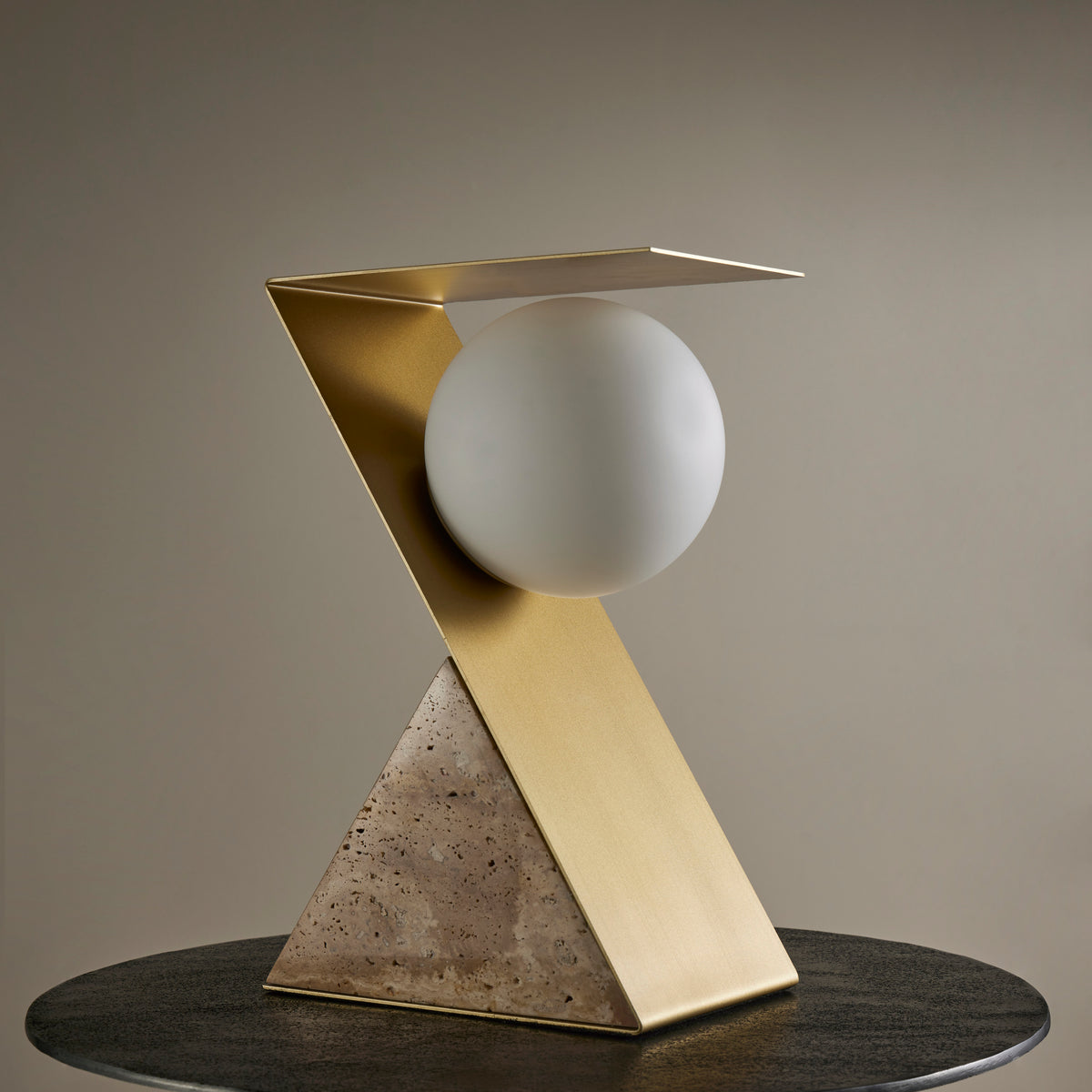 Grand Designs Sabi Table Lamp Brown