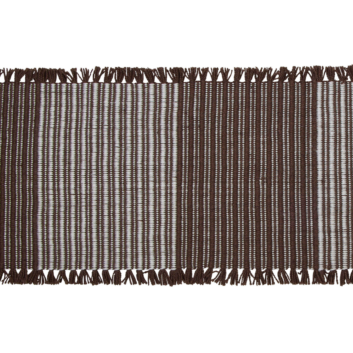 Amalfi Cai Table Runner Brown &amp; Natural