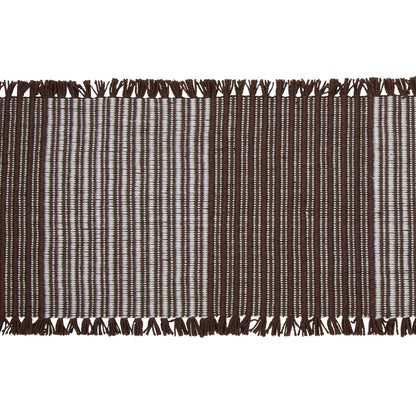 Amalfi Cai Table Runner Brown &amp; Natural