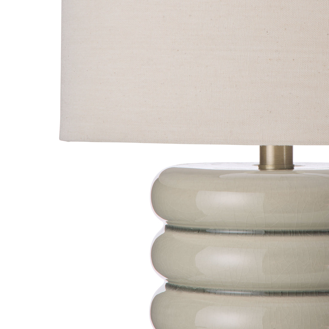 Amalfi Cali Table Lamp Green &amp; Natural