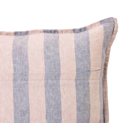 Amalfi Arden Stripe Cushion Pink &amp; Blue