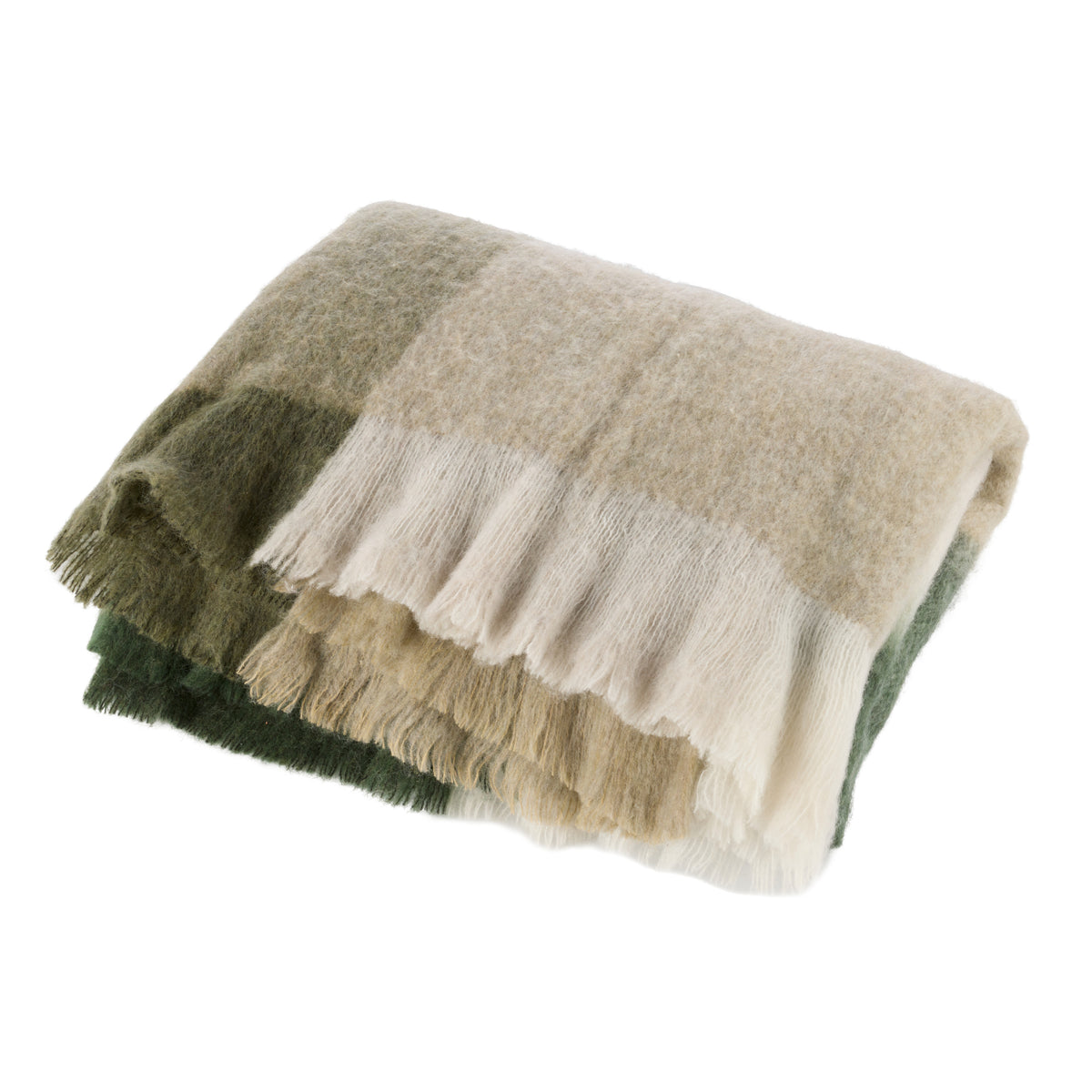 Amalfi Bowie Wool Blend Woven Throw Multi-Coloured