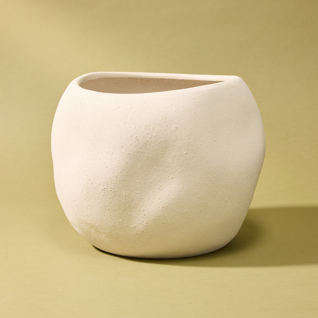 Lyon Organic Planter | Cream - 30cm