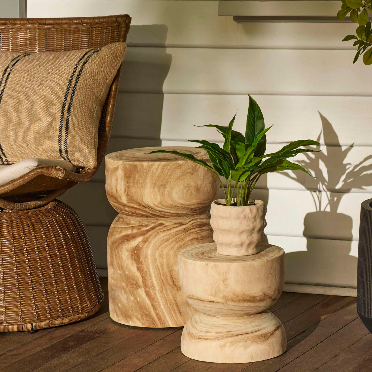 Rogue Camden Plant Stand Natural