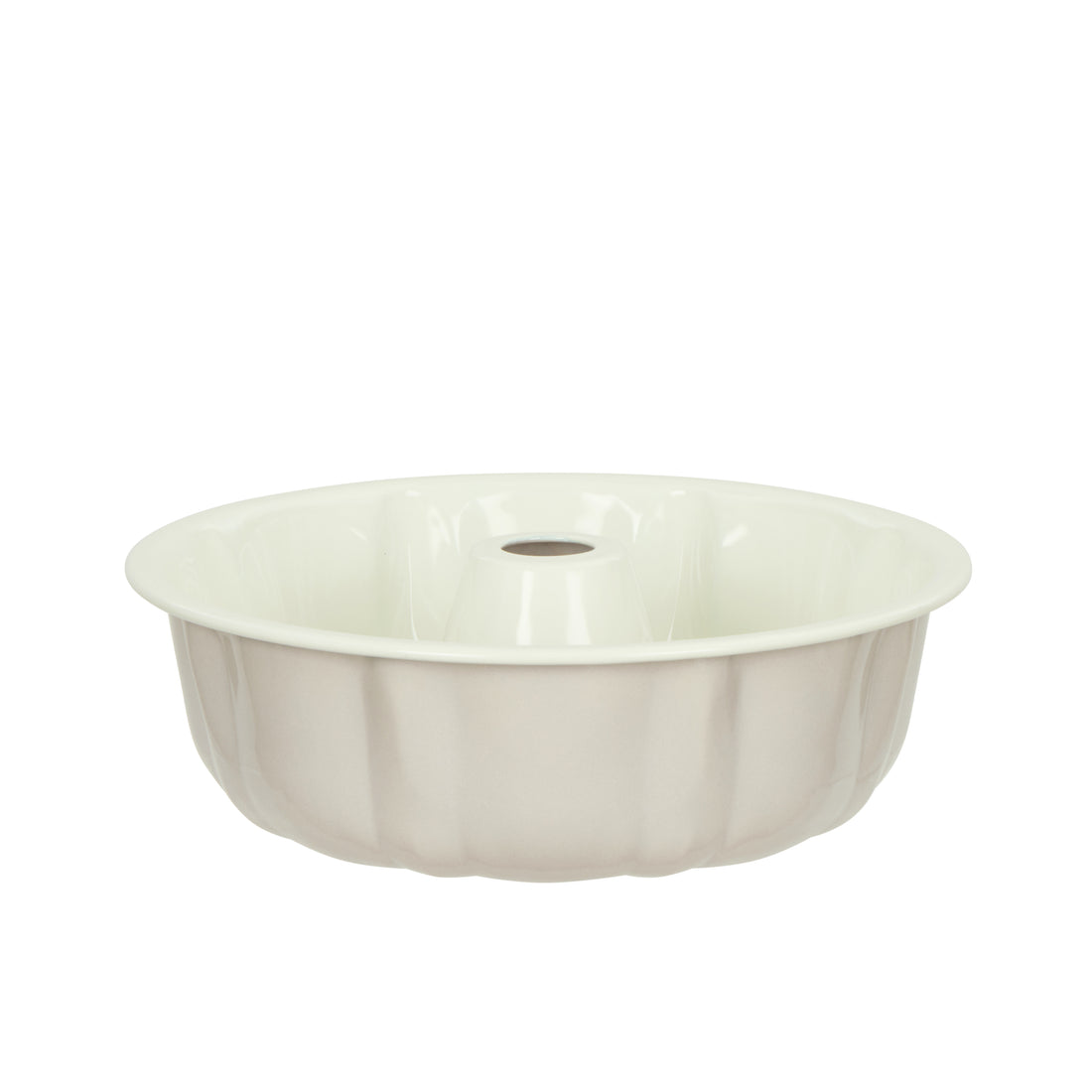 Davis &amp; Waddell Daylesford Enamel Bundt Pan Cream