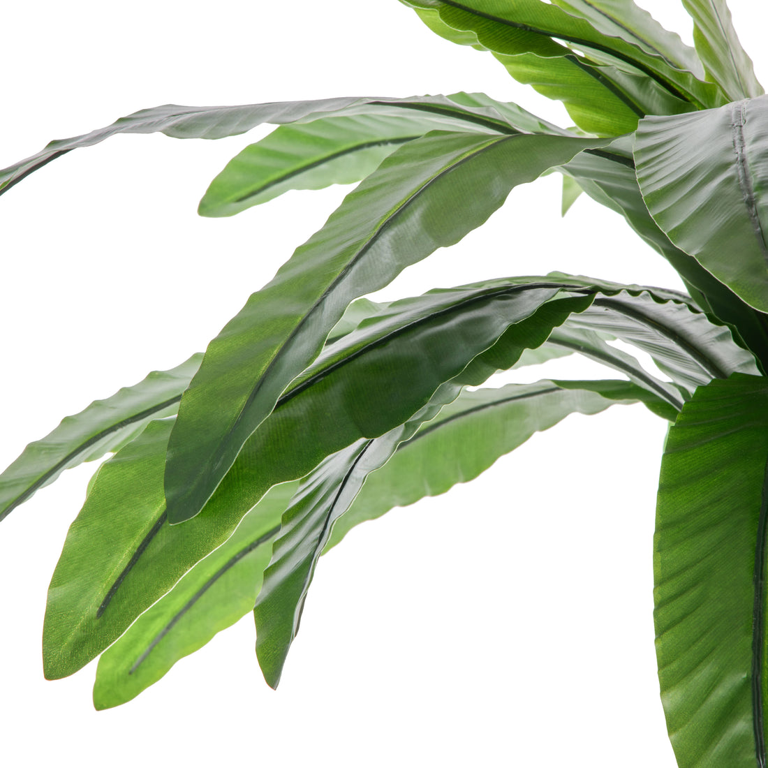 Faux Birds Nest Fern UV Treated - Lyon Planter | Green - 90cm