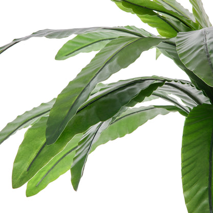 Faux Birds Nest Fern UV Treated - Lyon Planter | Green - 90cm