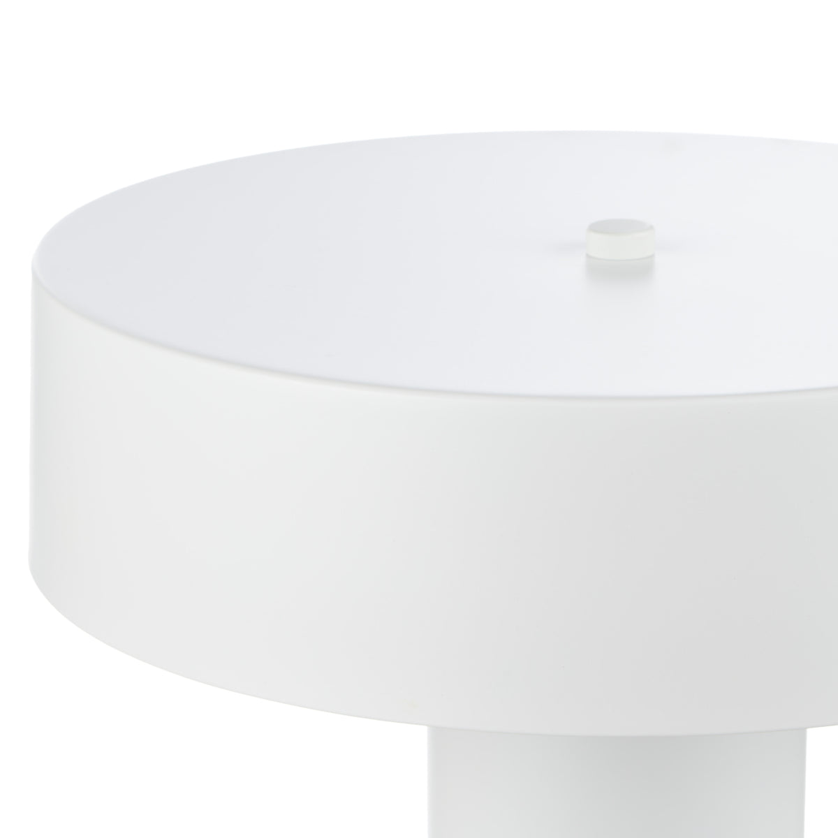 Amalfi Thiago Metal Table Lamp White