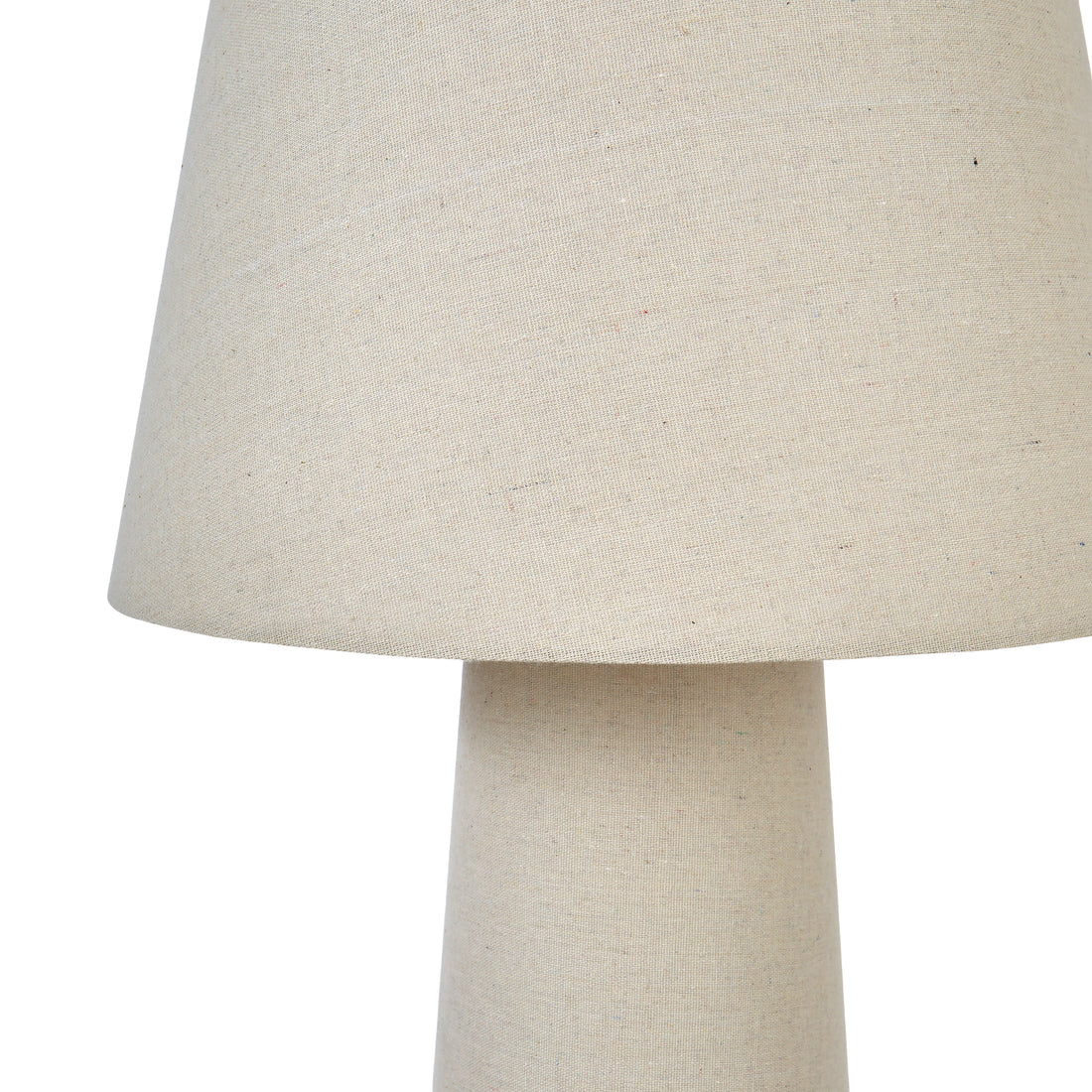 Amalfi Carrington Linen Floor Lamp Natural