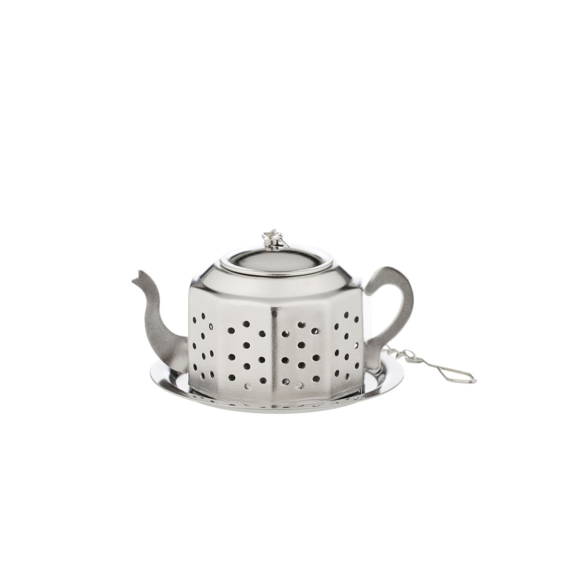 Leaf &amp; Bean Mini Teapot Tea Infuser Stainless Steel