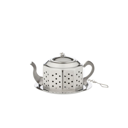 Leaf &amp; Bean Mini Teapot Tea Infuser Stainless Steel