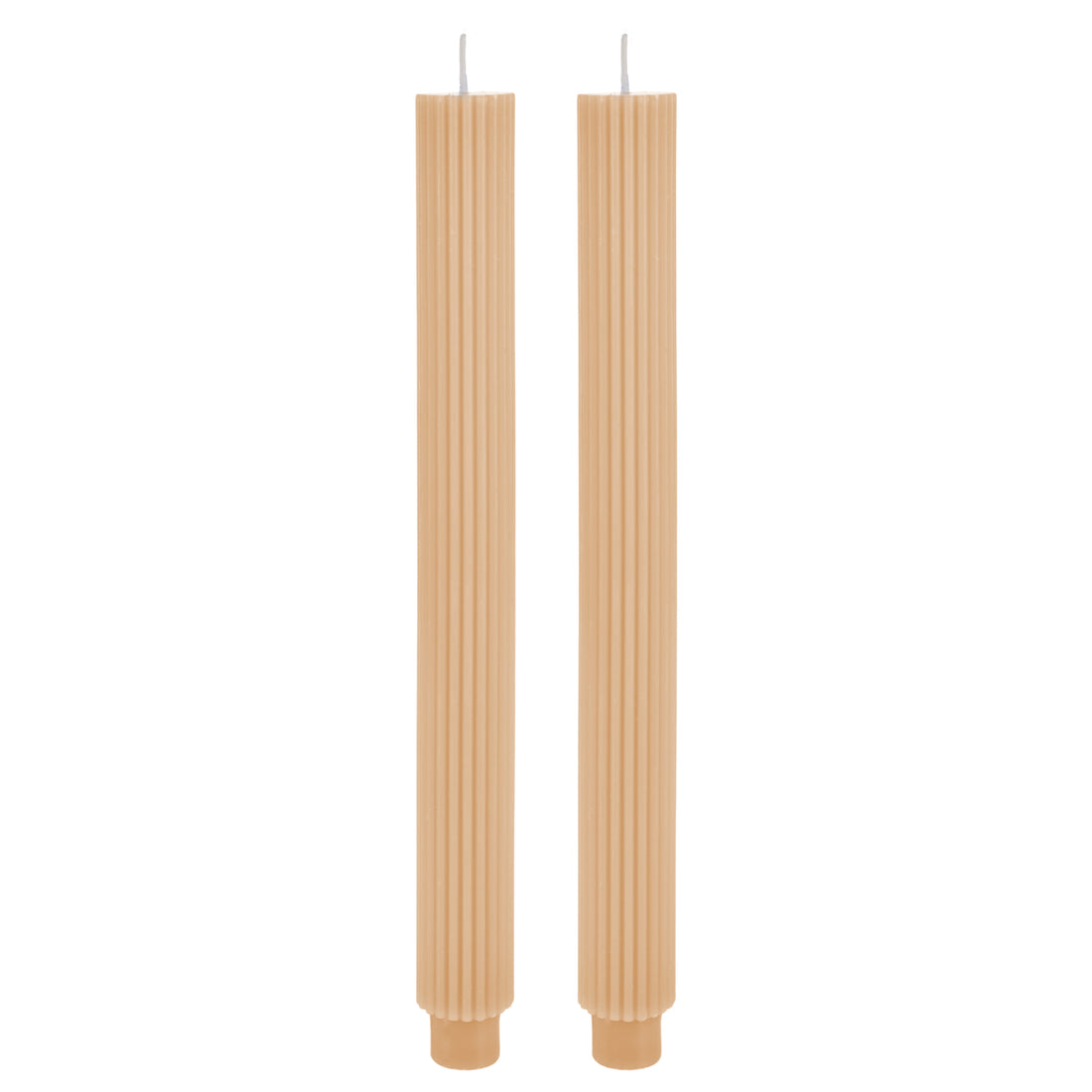 Amalfi Roma Dinner Candle 2pcs Set Caramel