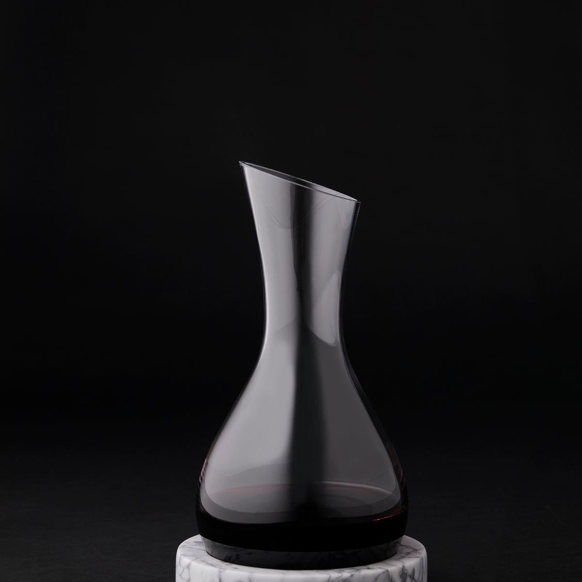 Davis &amp; Waddell Nuvolo Marble Decanter Grey &amp; Clear
