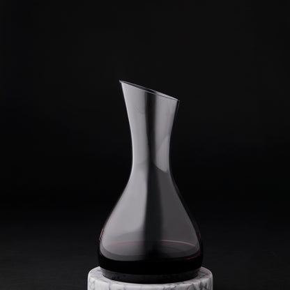 Davis &amp; Waddell Nuvolo Marble Decanter Grey &amp; Clear