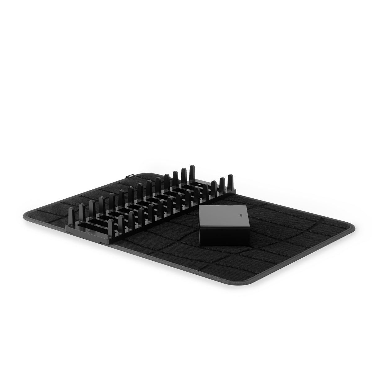 Umbra Udry Ultra Drying Rack with Mat Black