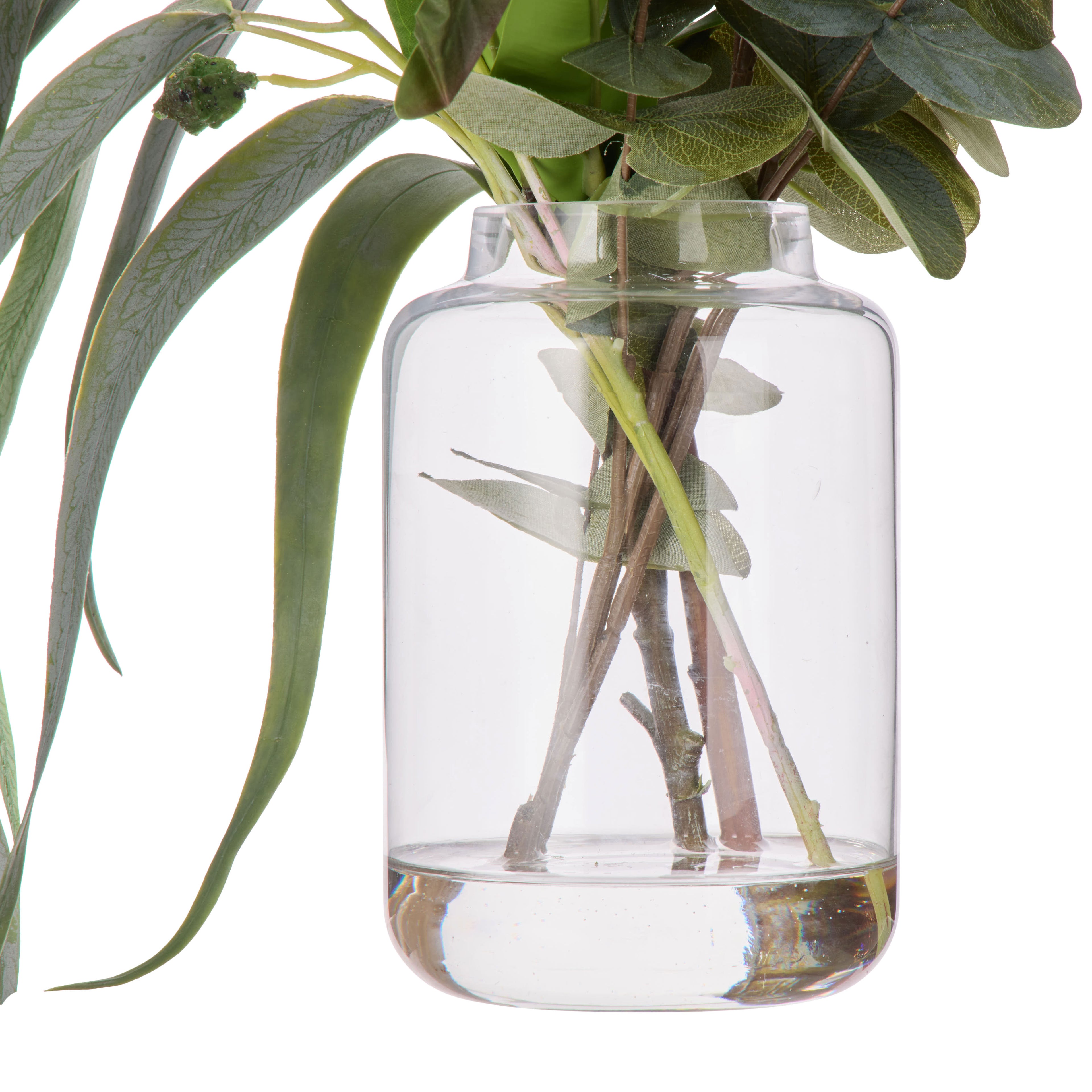 Faux Protea Seeding Mix -Pauline Vase | Pink -  43cm
