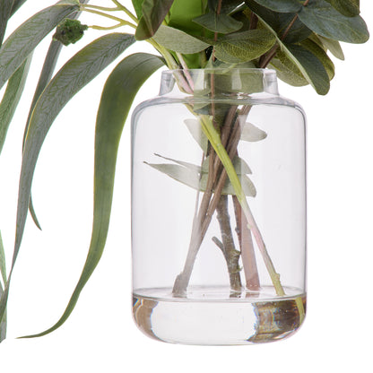 Faux Protea Seeding Mix -Pauline Vase | Pink -  43cm
