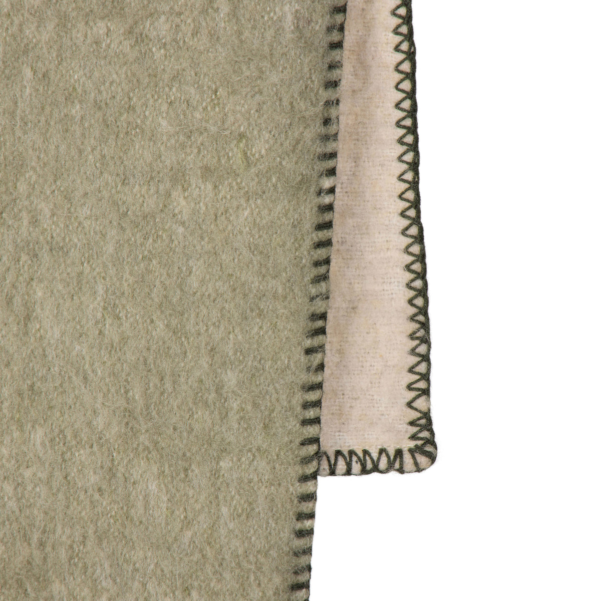 Amalfi Avalon Stitch Throw Green