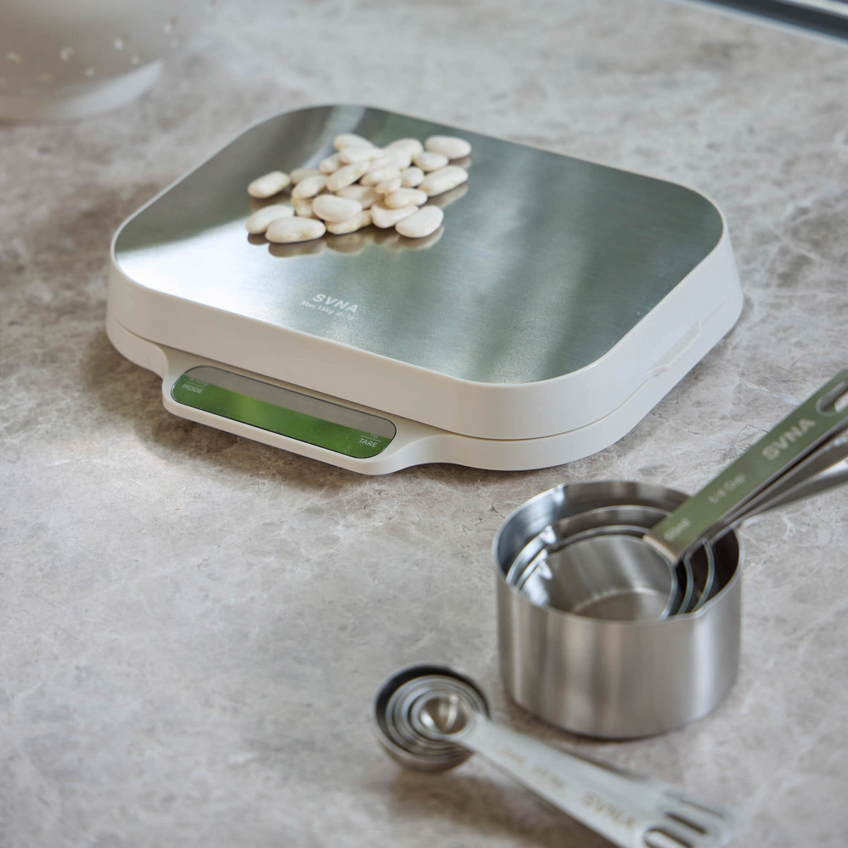 SVNA Premium Stainless Steel Measuring Cup Set