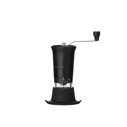 Leaf &amp; Bean Smart Grip Coffee Grinder Stainless &amp; Black