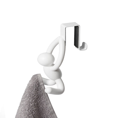 Umbra Buddy Over The Door Cabinet Hook 2pcs Set White