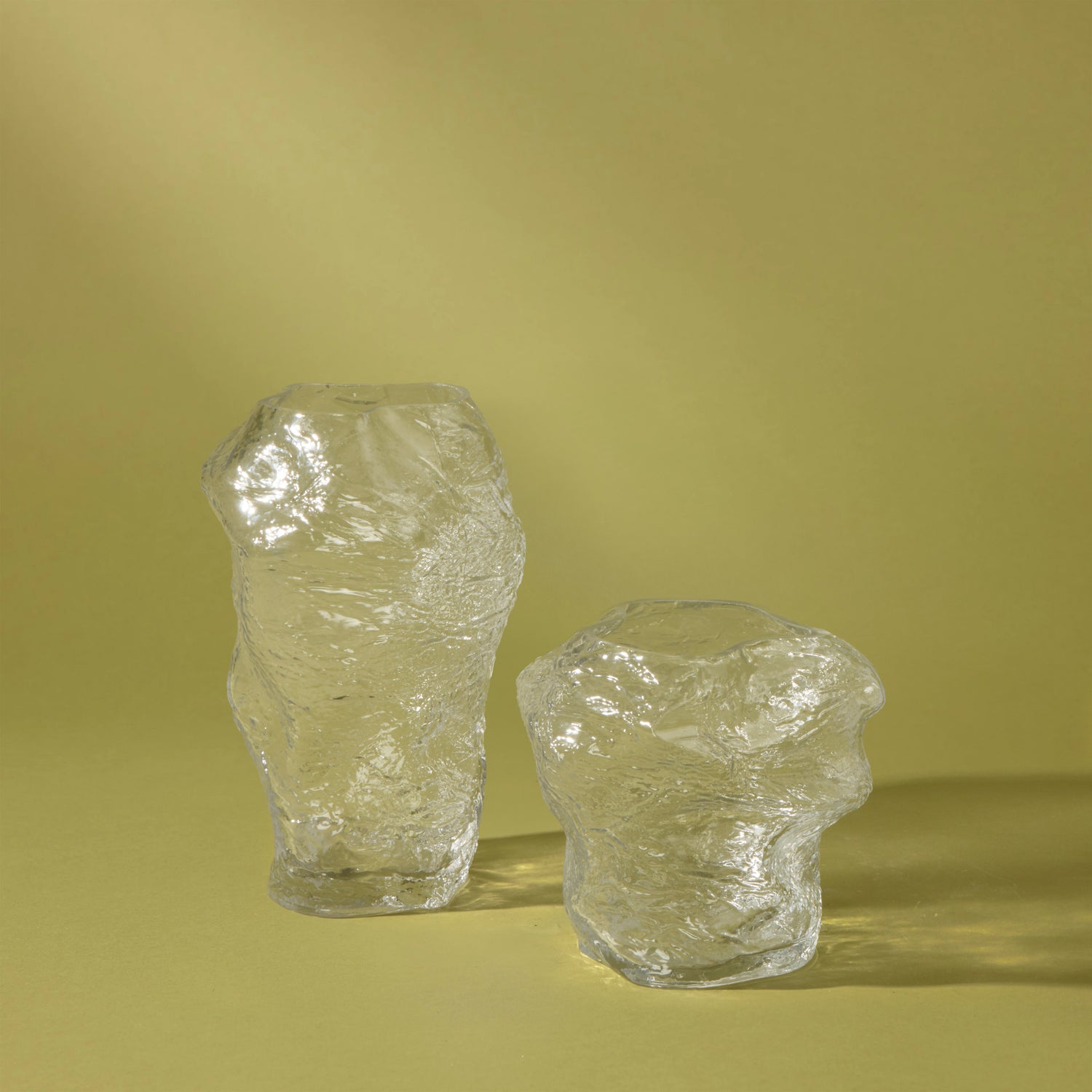 Lena Vase | Clear - 19cm