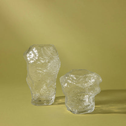 Lena Vase | Clear - 19cm