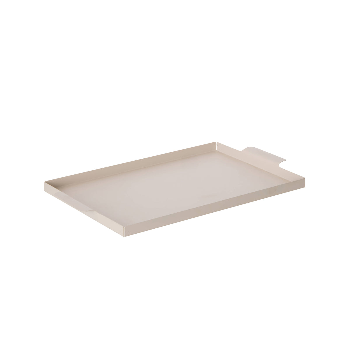 Leaf &amp; Bean Serving Tray Cream