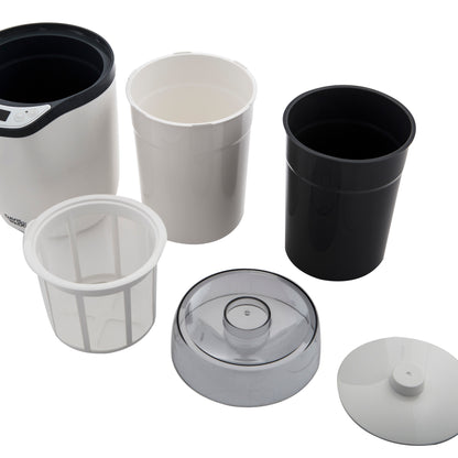 Davis &amp; Waddell 2 in 1 Electric Yoghurt Maker/Fermenter White &amp; Grey