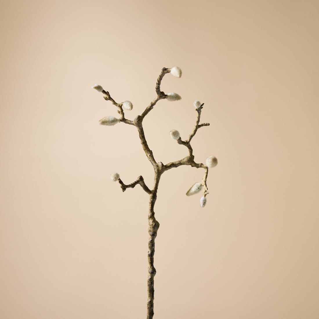 Faux Magnolia Tree Bud Branch | 53cm