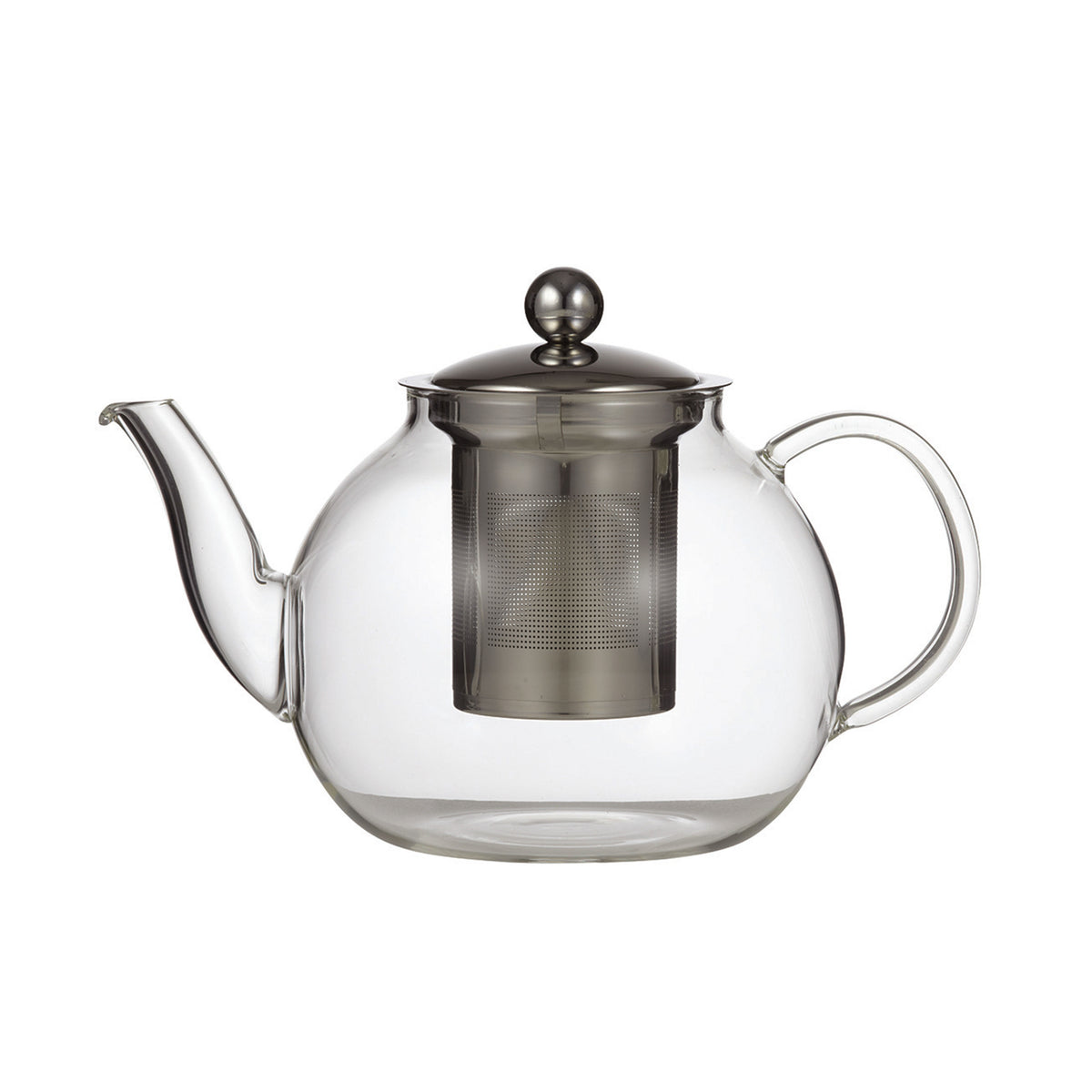 Leaf &amp; Bean GlassTeapot with Infuser Stainless Steel