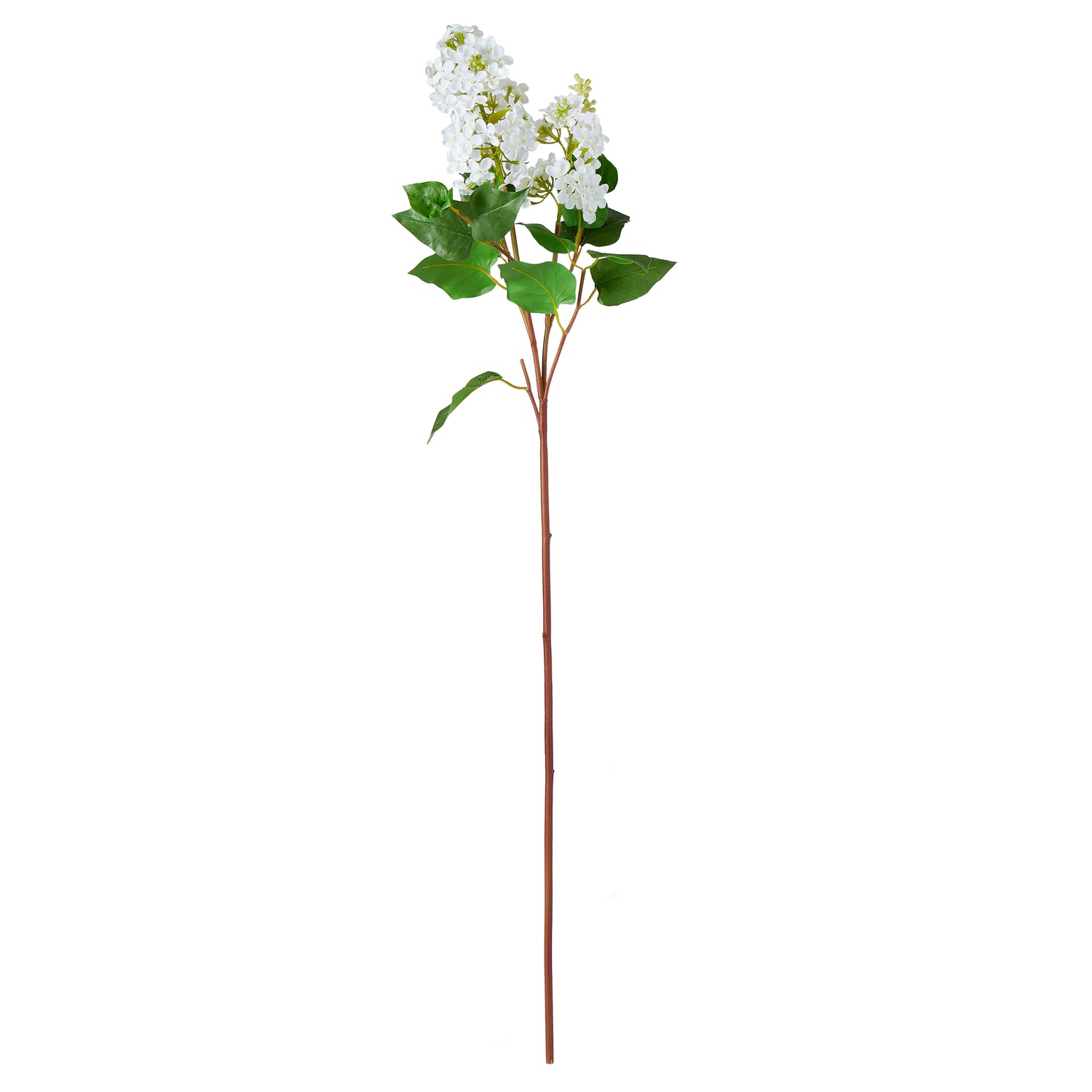 Faux Lilac Spray | White - 89cm