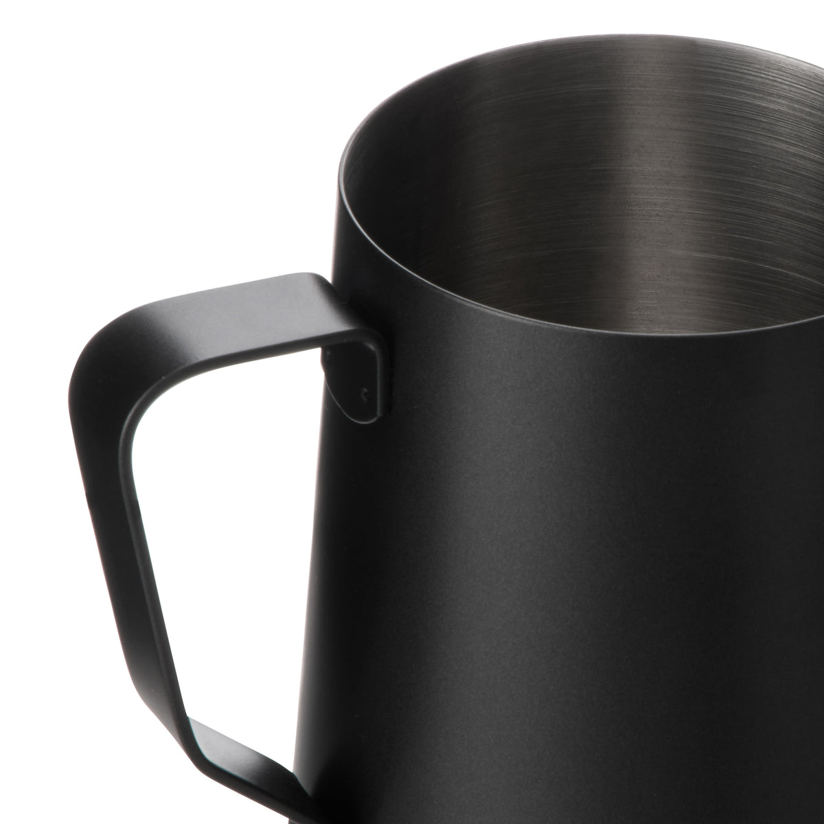 Leaf &amp; Bean Milk Frothing Jug 600ml Black